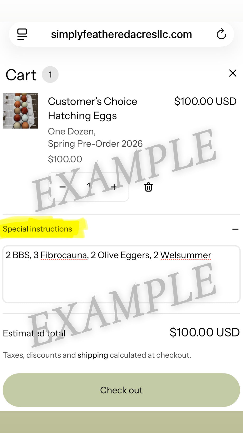 Customer’s Choice Hatching Eggs